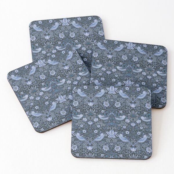 Item preview, William Morris - strawberry thief, blue designed and sold by Vivanne-art.