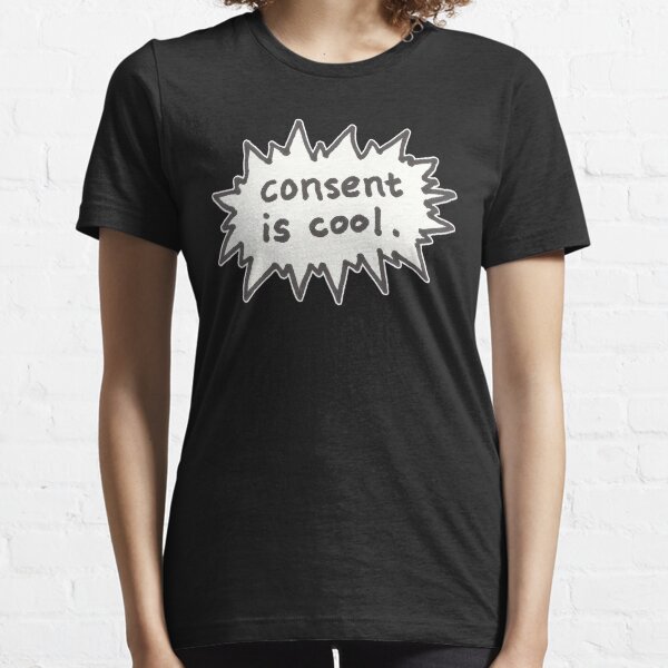 Zustimmung ist Cool Comic Flash Essential T-Shirt