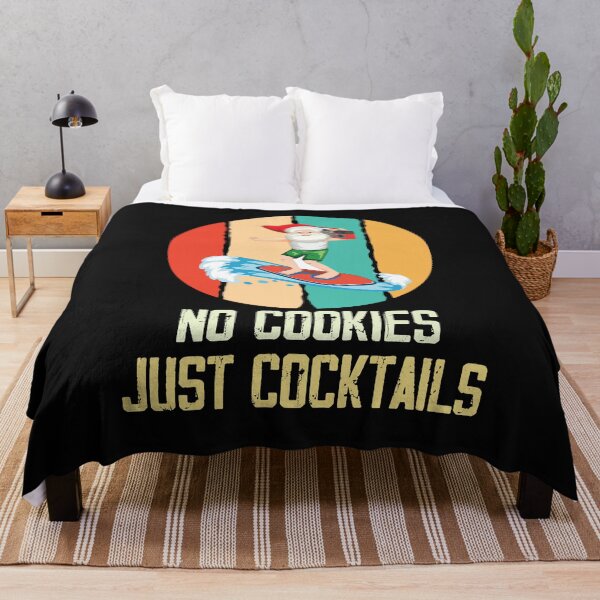 Item preview, No Cookies Just Cocktails ,Santa Summer Christmas designed and sold by Noussairox.