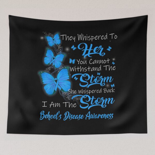 Item preview, I Am The Storm Behcet's Disease Awareness  designed and sold by tashiav.
