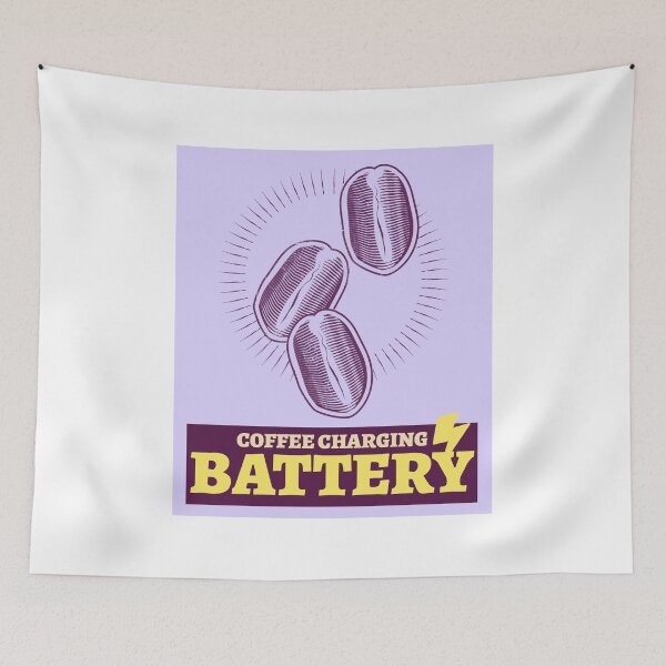 Item preview, The King Of “Coffee Charging Battery 12” designed and sold by KingOfSeoulSHOP.