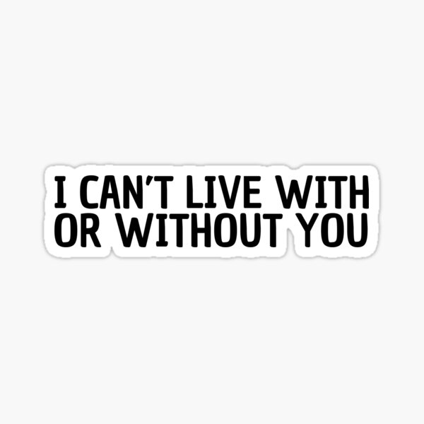 Item preview, U2 Lyrics Cool Romantic Song Music designed and sold by Sid3walkArt.
