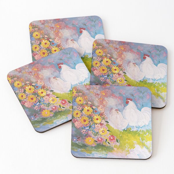 Item preview, Chickens raiding the garden designed and sold by KelRos27.