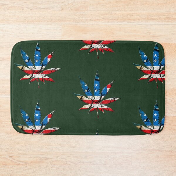 Item preview, USA 4th Of July Marijuana T-Shirts designed and sold by chanat3659.