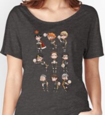 Haikyuu!! / Karasuno Chibs Tee Women's Relaxed Fit T-Shirt