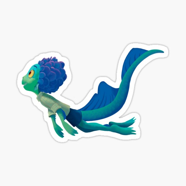 Luca in his sea monster form | Sticker