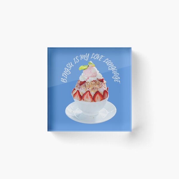 Item preview, Bingsu is my Love Language designed and sold by NerdyByDesign.