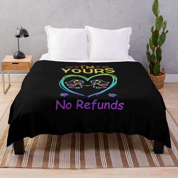 Item preview, Express your commitment!  I'm Yours No Refunds (Rainbow) 1 of 2 designed and sold by wravelo.