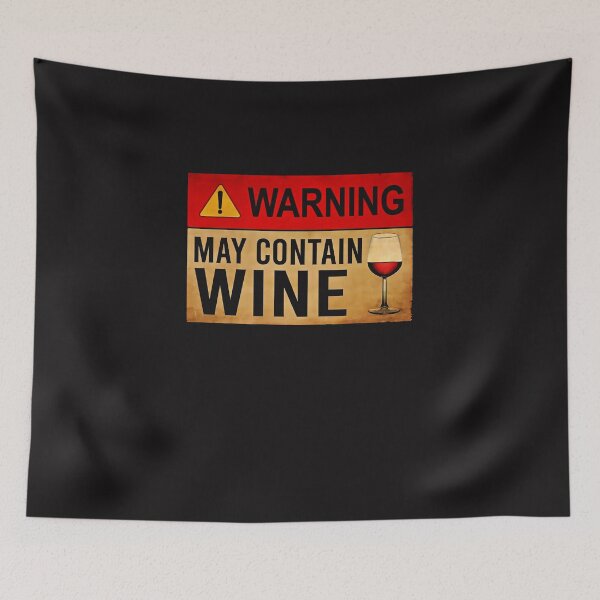 Item preview, Advertencia puede contener vino designed and sold by JunevanKaaden.