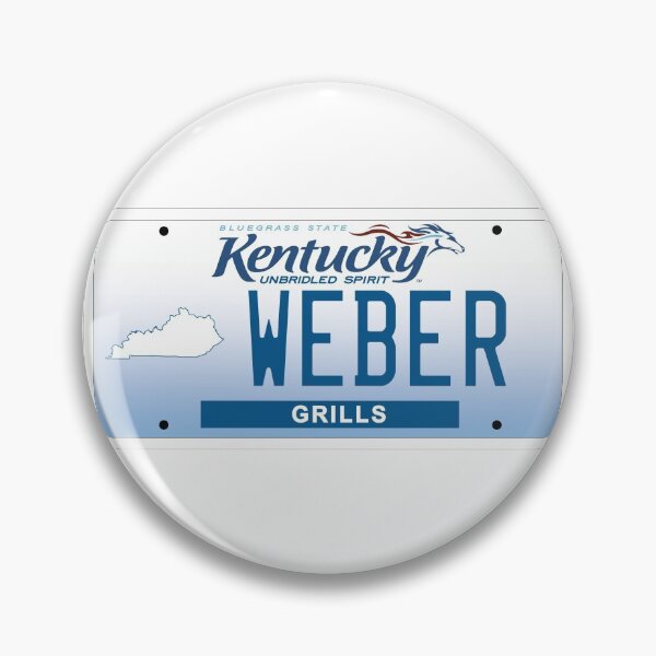 Item preview, Weber Grill Kentucky Custom Vanity License Plate designed and sold by Zavod44.