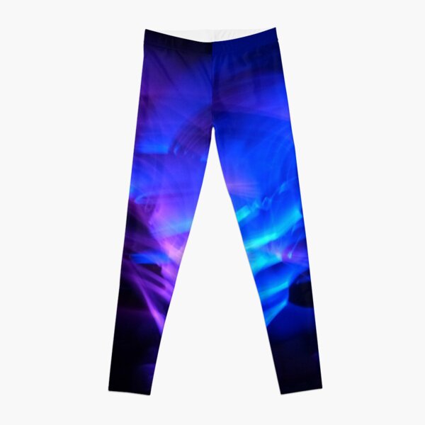 Leggings with Motif - Night black/glow-in-the-dark - Kids