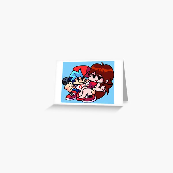 Girlfriend and boyfriend Friday Night Funkin week 7 Sticker by RedMerce