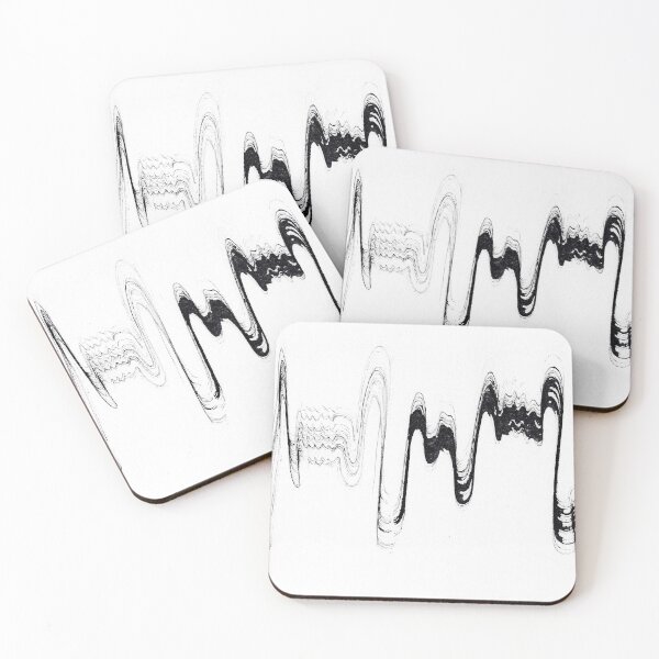 Item preview, ink explorations (097) - abstract black india ink painting designed and sold by expl-rations.