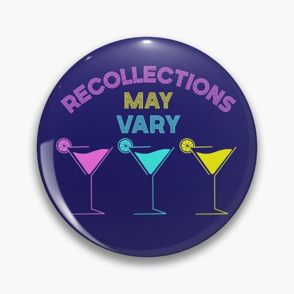 Item preview, Recollections May Vary  designed and sold by champagnemoment.
