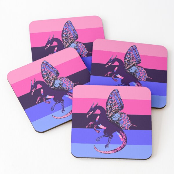 Item preview, Omnisexual Pride Fae Dragon With Flag designed and sold by Zac Stigdon.