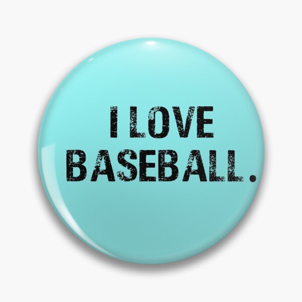 Item preview, Vintage I love Baseball Typography  designed and sold by garniturex.