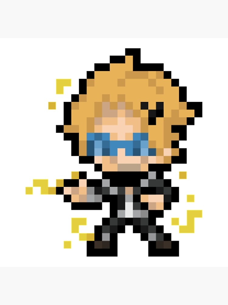 8-Bit Kaminari Denki" Art Board Print for Sale by Eliasmcclain