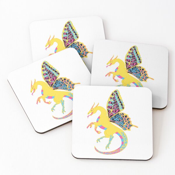 Item preview, Pansexual Pride Fae Dragon designed and sold by Zac Stigdon.