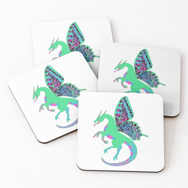 Item preview, Polysexual Pride Fae Dragon designed and sold by Zac Stigdon.