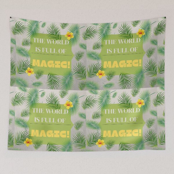 Item preview, The world is full of magic designed and sold by Craftivity.