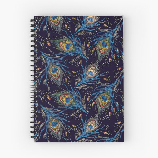 Item preview, Colorful Peacock Feather Seamless Pattern, Peacock Feather Pattern, Peacock Feather Vector Pattern designed and sold by graphic-genie.