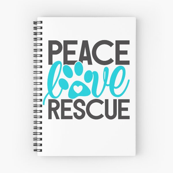 Item preview, Peace, Love and Rescue  designed and sold by pugmom4.