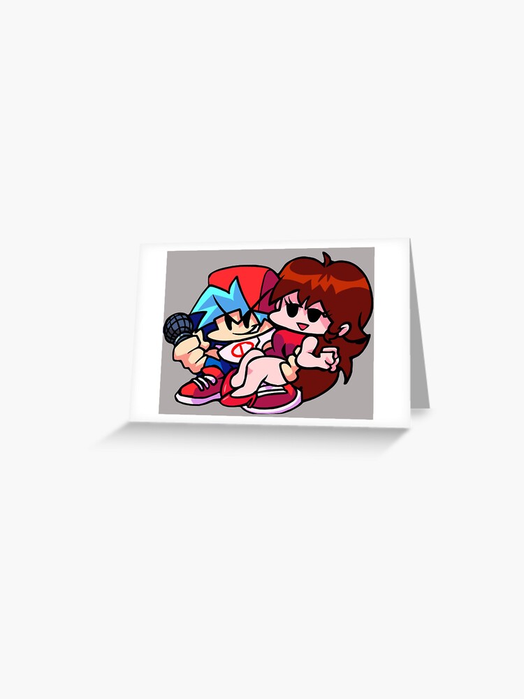 Girlfriend and boyfriend Friday Night Funkin week 7 Sticker by RedMerce