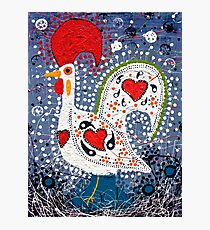 Portuguese Rooster 4 Photographic Print