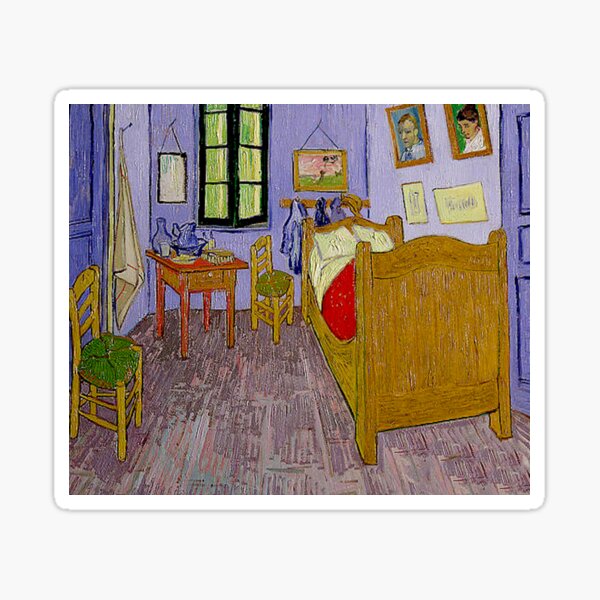 Bedroom In Arles By Vincent Van Gogh Van Gogh Post Impressionist   St,small,507x507 Pad,600x600,f8f8f8 