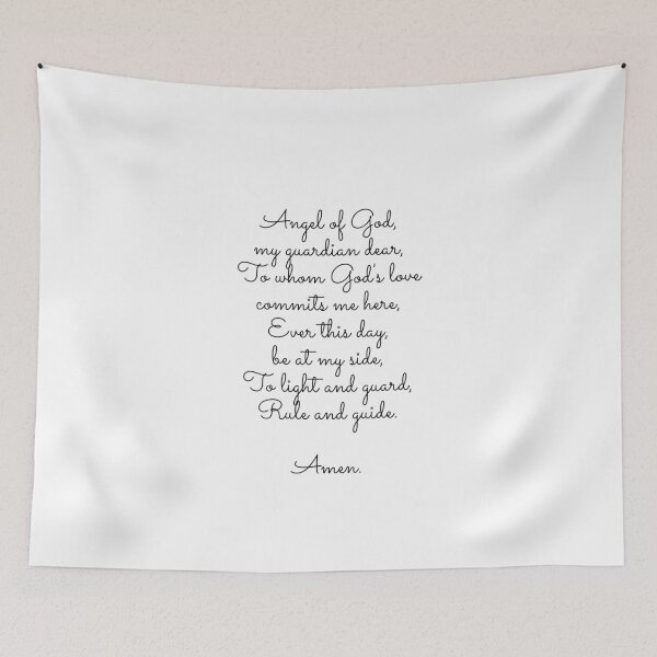 Item preview, Guardian angel prayer  designed and sold by Lupappdesigns.