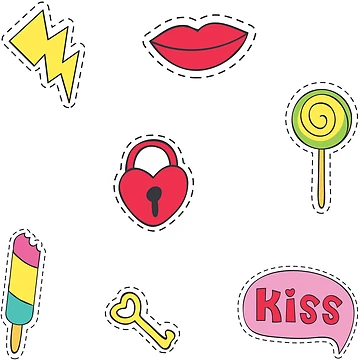 Artwork thumbnail, Sticker Collection Pack by PatternTale