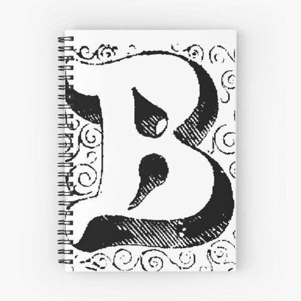 Item preview, Block Alphabet Letter B designed and sold by Quill-n-Ink.