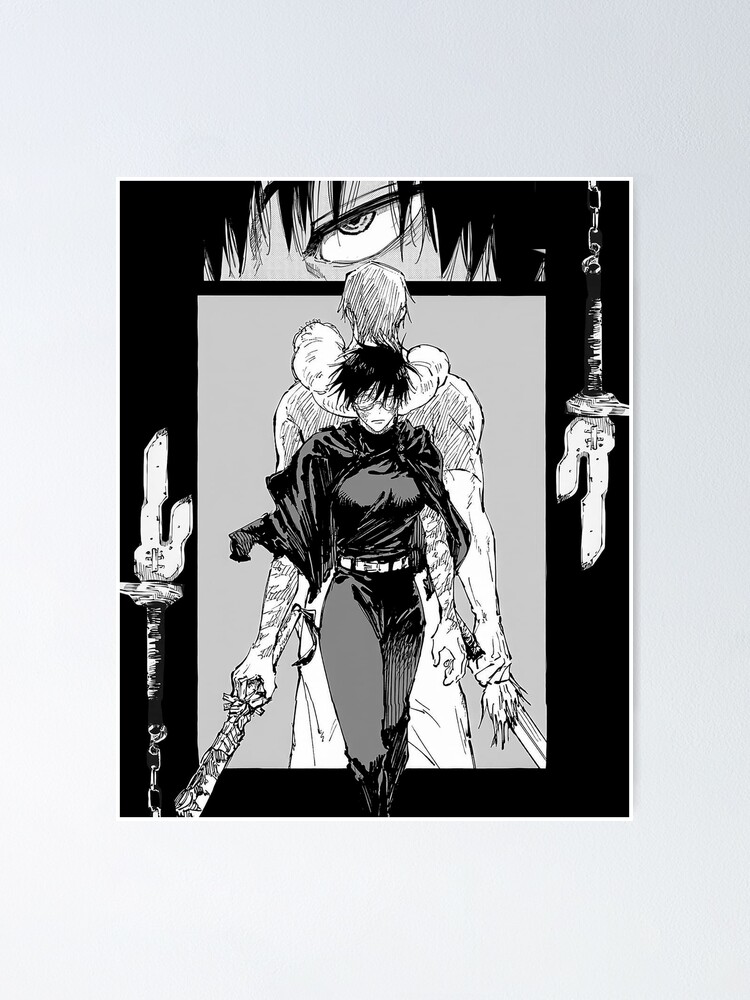 Alternate view of Toji's Legacy Maki | Jujutsu Kaisen Poster