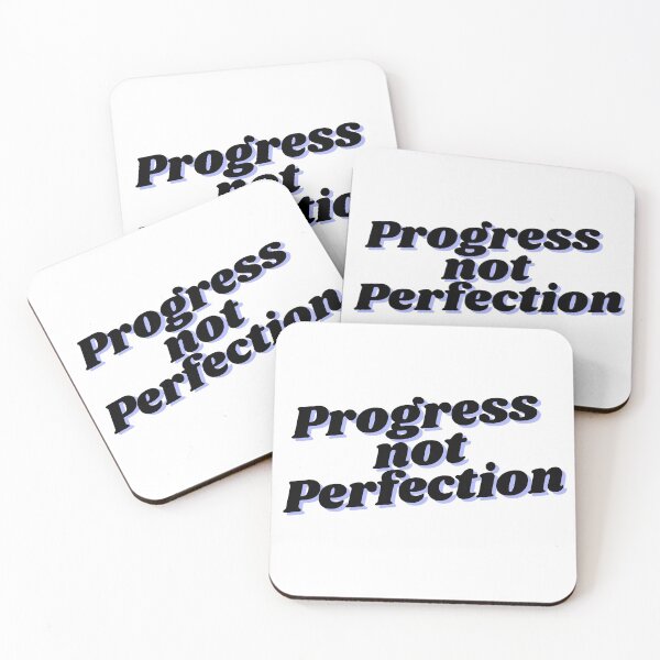 Item preview, Progress not perfection designed and sold by BethanieBright.