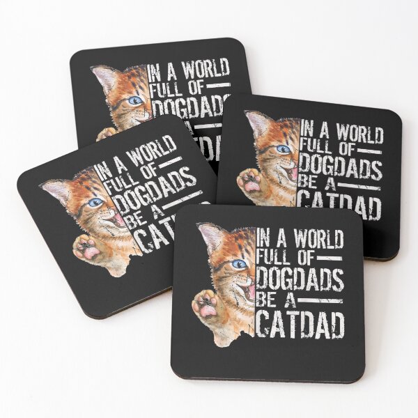 Item preview, Mens In A World Full Of Grandpas Be A Papa Cat Dad  designed and sold by tashiav.