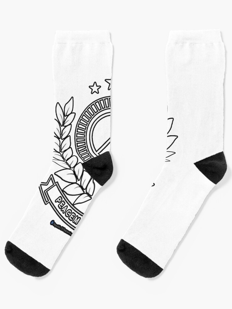 【PEACEMINUSONE】 G-DRAGON Ubermensch Socks (Set of 3) Peaceminusone G-Dragon