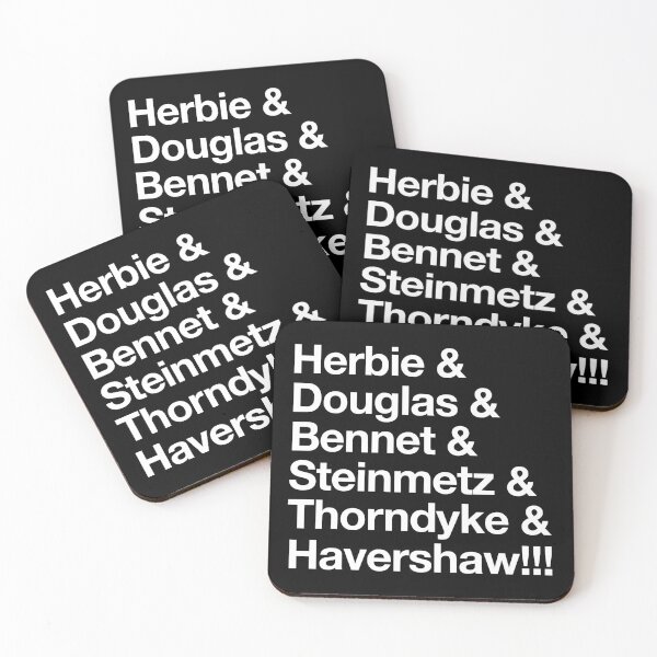 Item preview, Herbie - Original “&” List (White on Black) designed and sold by Justin Ellis.
