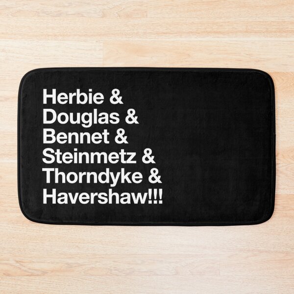 Item preview, Herbie - Original “&” List (White on Black) designed and sold by Justin Ellis.