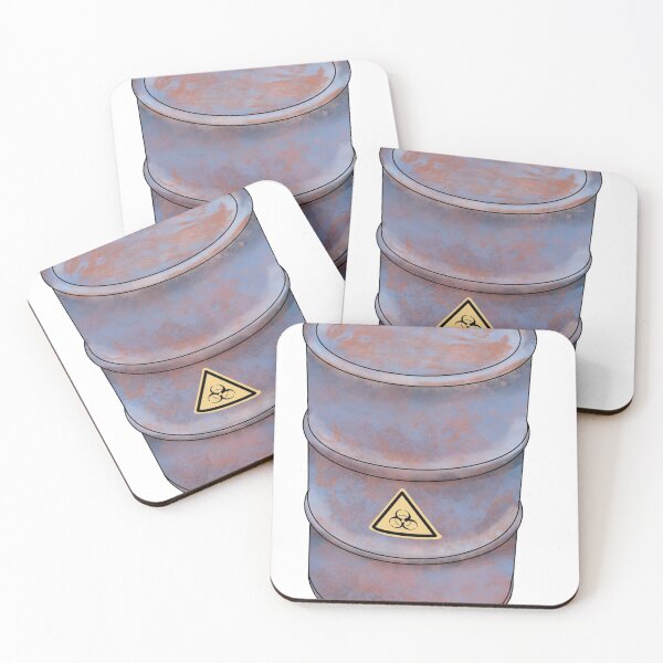 Item preview, Blue rust barrel Rust Game designed and sold by mommaKart.