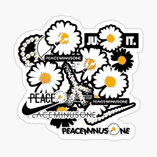 Peaceminusone Stickers for Sale | Redbubble
