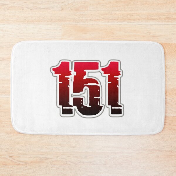 Item preview, Creepy Red Number 151 designed and sold by creepy-red.