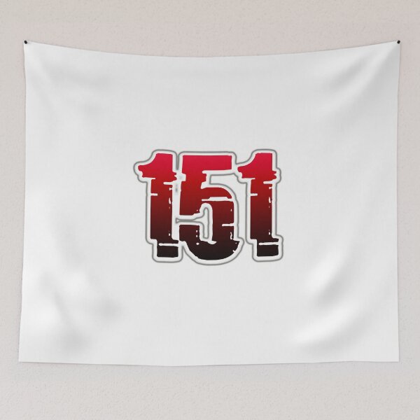 Item preview, Creepy Red Number 151 designed and sold by creepy-red.