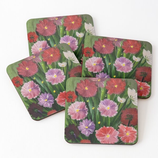 Item preview, Wild carnations growing free designed and sold by kkartwork.