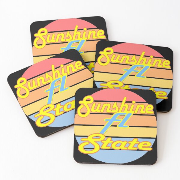 Item preview, Sunshine State Retro Vintage Sunset designed and sold by toddbrooney.
