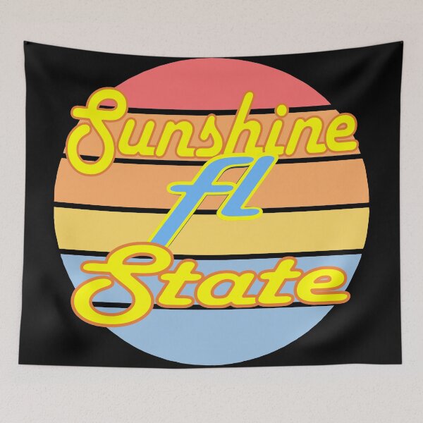 Item preview, Sunshine State Retro Vintage Sunset designed and sold by toddbrooney.
