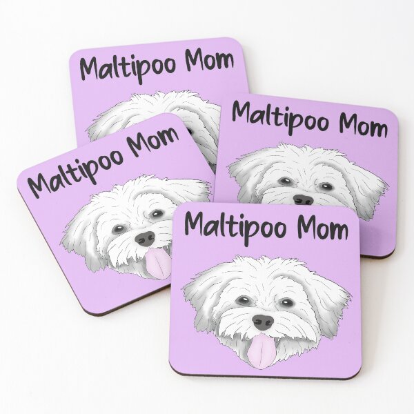 Item preview, Maltipoo Mom (black text) designed and sold by EmyBeeDesigns.