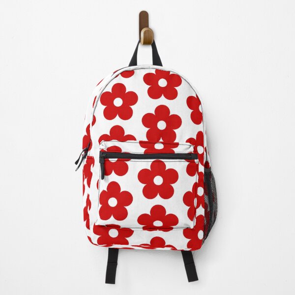 Item preview, Retro Flower Red designed and sold by SockSandwich.