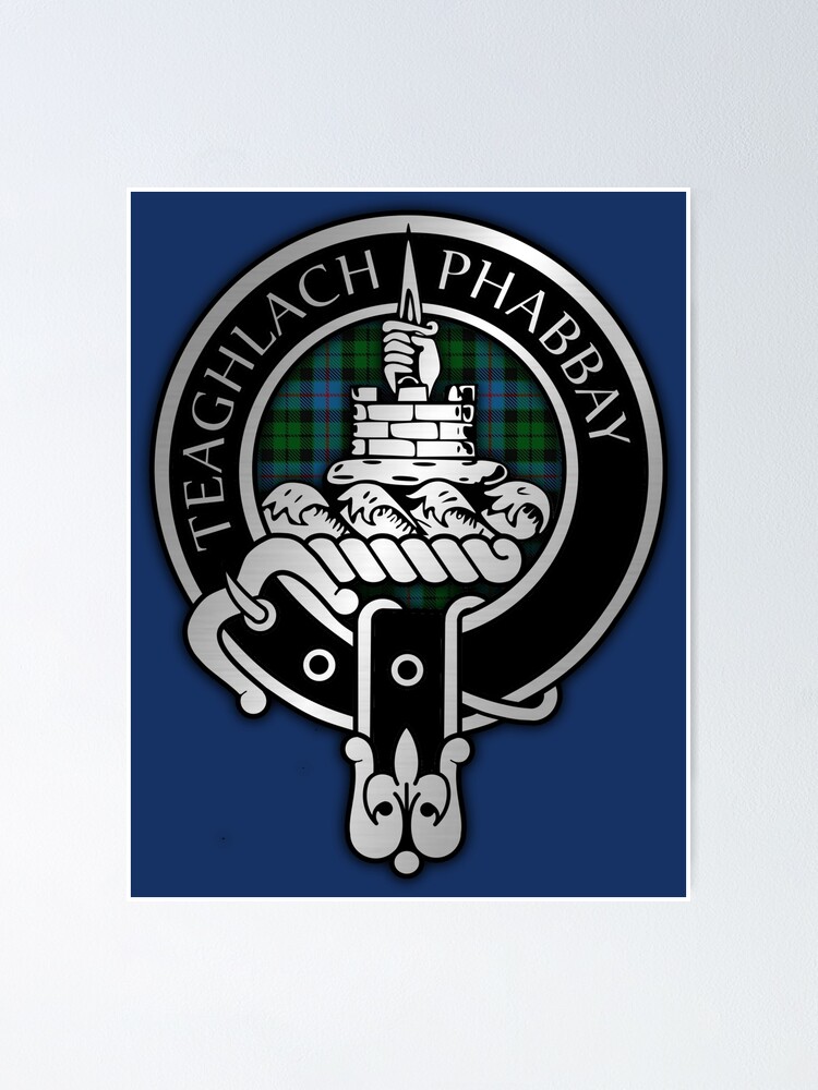 Morrison Scottish Clan Tartan Crest Computer Mouse Pad 