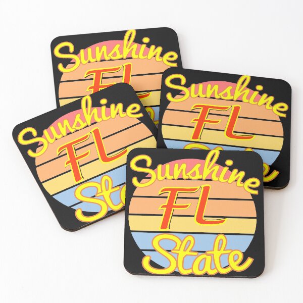 Item preview, Sunshine State Retro Vintage Sunset designed and sold by toddbrooney.