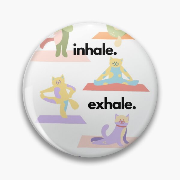 Item preview, MEOWgas inhale exhale designed and sold by jannelserrano.
